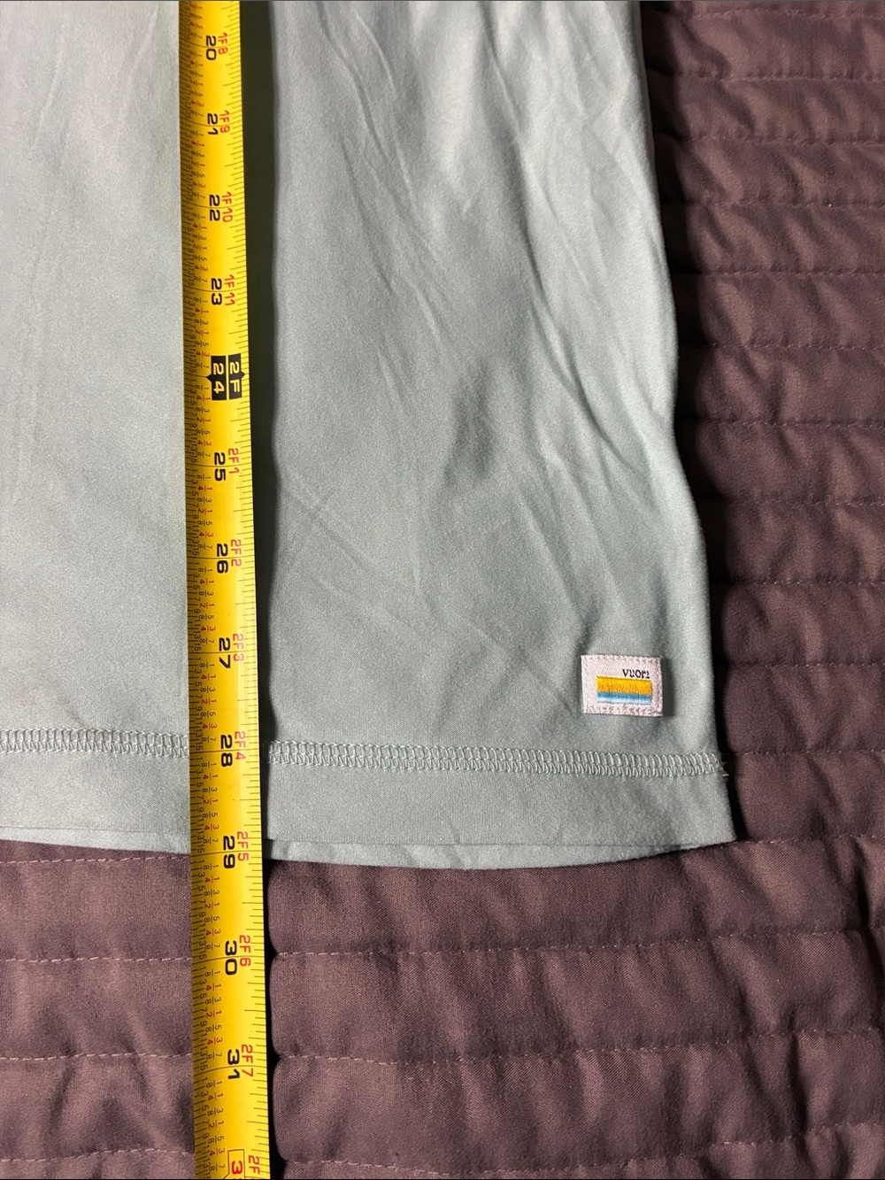 Vuori Men's Crew Tee in Light Sage Size L - Picture 2 of 6